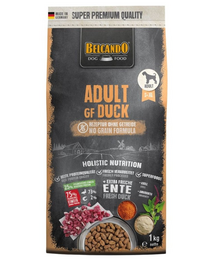 Hrană câini fără cereale rață digestie sensibilă BELCANDO Adult 1 kg