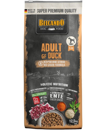 BELCANDO Adult Grain Free Duck 12,5 kg hrană uscată pentru câini adulți, fără cereale, cu rață
