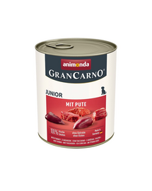 ANIMONDA GranCarno Junior hrana caini juniori cu porc si curcan 12x800 g