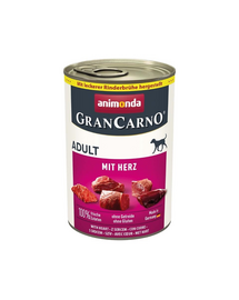 ANIMONDA GranCarno Adult carne de vită și inimă 24 x 400 g
