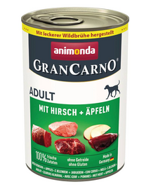 ANIMONDA GranCarno Adult hrana caini adulti 24x400 g porc, vanat si mar