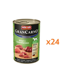 ANIMONDA Grancarno vită și rață 24 x 400 g