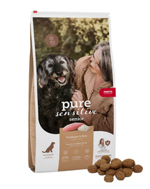Hrană uscată câini seniori sensibili MERA Pure Sensitive 12,5 kg curcan și orez