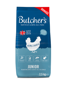 Hrană căței creștere Butcher’s Junior 2,5 kg cu pui