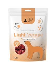 PAKA ZWIERZAKA PEPE Vet Light Veggie 70 g gustări funcționale vegetariene pentru câini