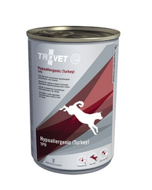 TROVET Hypoallergenic TPD 400 g hrană hipoalergenică pentru câini, curcan și cartof
