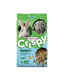 Hrană iepuri pitici muesli VERSELE-LAGA Crispy 850 g fibre digestie