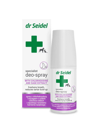 Spray respirație câini pisici DR SEIDEL 50 ml igienă orală și anti tartru