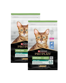 PURINA PRO PLAN Sterilised Renal Plus 2x10 kg hrană uscată pentru pisici sterilizate, bogată în iepure