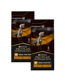 PURINA PRO PLAN Veterinary Diets Canine NF Renal Function 2x1,5 kg hrană uscată dietetică pentru câini cu afecțiuni renale
