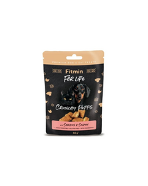FITMIN For Life biscuiți crocanți cu creveți și somon, recompensă pentru câini și pisici 50 g