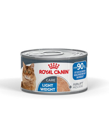 Hrană umedă pisici control greutate mousse ROYAL CANIN Light Weight Care AirLift 12x85g