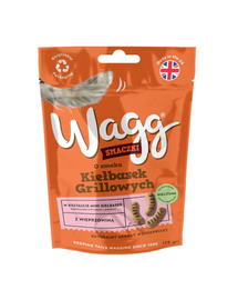 WAGG recompense cu porc pentru câini 6x125g