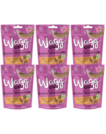 WAGG recompense cu vită pentru câini 6x125g