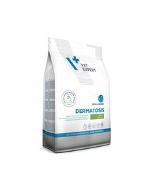 Hrană uscată câini talie mică cu dermatoze și intoleranțe VET EXPERT Veterinary Diet Dermatosis Small Breed, 8 kg cu iepure și cartofi