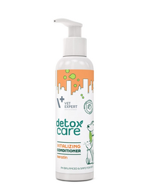 Balsam descurcarea blănii la câini și pisici VET EXPERT Detox Care Vitalizing 150 ml cu keratină și extract de soia