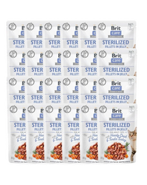 Care Sterilized Fillets in Jelly Duck&Turkey 24 x 85 g kaczka i indyk dla kotów po sterylizacji