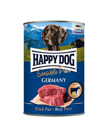 HAPPY DOG Sensible Pure Germany Vită 400 g hrană umedă pentru câini