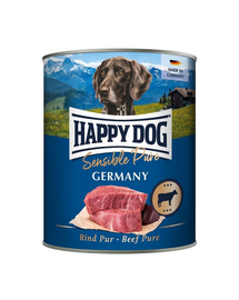 HAPPY DOG Sensible Pure Germany Hrană umedă pentru câini cu carne de vită 800 g