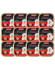ANIMONDA Vom Feinsten Classic vită și inimi cu curcan 12x150g