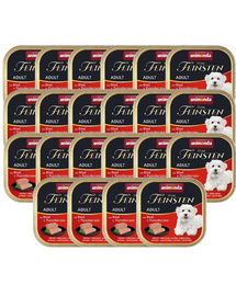 ANIMONDA Vom Feinsten Classic vită și inimi cu curcan 22 x 150g