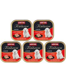 ANIMONDA Vom Feinsten puppy vită și pasăre 5x150g