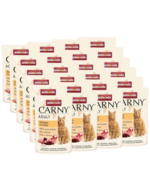 ANIMONDA Carny Adult hrană umedă pentru pisici cu cocktail de pasăre 24x85 g