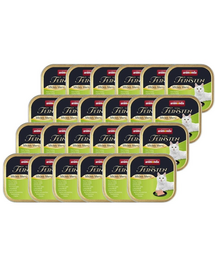 ANIMONDA Vom Feinsten Mild Menü hrană umedă tip pate pentru pisici cu curcan 24x100 g