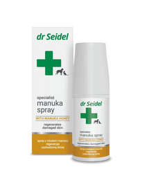 Spray răni câini pisici cu miere de Manuka Dr. Seidel 50 ml