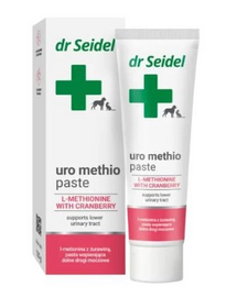 Pastă susținere tract urinar câini și pisici DR SEIDEL Uro Methio Paste 120 g