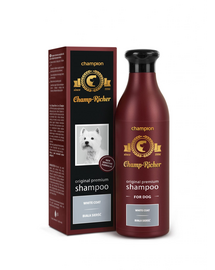 Șampon pentru câini cu blană albă sau deschisă CHAMP-RICHER, 250 ml