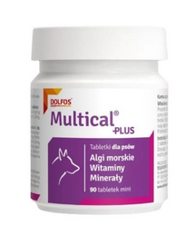 DOLFOS Dolvit Multical Plus Mini supliment cu vitamine câini talie mică, 90 tablete