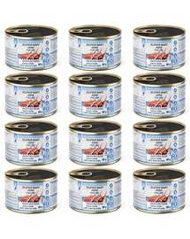 SUPER RAFI Mini Pure Line cu miel și cartof dulce 12x185 g hrană umedă pentru câini de talie mică