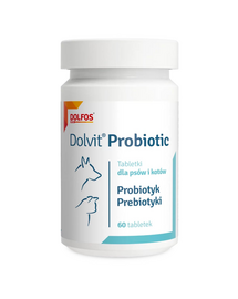 DOLFOS Dolvit Probiotic Mini probiotic câini și pisici, 60 tablete