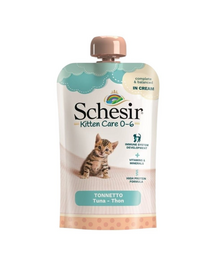 Hrană pisoi 0-6 luni SCHESIR Kitten Care pastă cu ton 150 g