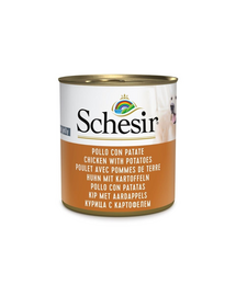 Hrană complementară câini SCHESIR Complements în jeleu 285 g pui și cartofi
