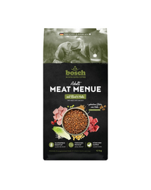 BOSCH Meat Menue Adult 12 kg hrană pentru câini adulți cu vită și pui