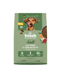 BOSCH HPC Adult 2,5 kg cal și cartof dulce hrană pentru câini