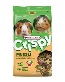 Hrană cu vitamina C pentru porcușori de Guineea VERSELE-LAGA Crispy Muesli 2,5 kg