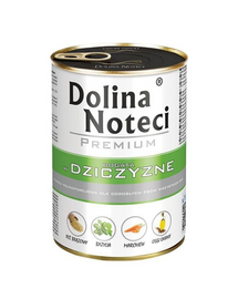 DOLINA NOTECI Premium pachet conserve câini 12x400g vânat