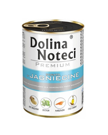 DOLINA NOTECI Premium hrană câini bogată în miel 6x400g