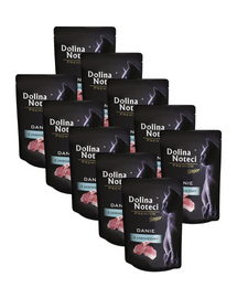 DOLINA NOTECI Premium Senior hrană cu miel 10x85 g pisici senior