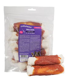 CHRUP&GO Ruladă cu piept de rață 500 g gustare pentru câini