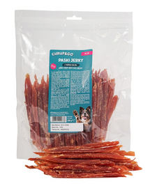 CHRUP&GO Fâșii Jerky cu piept de rață 500 g gustare pentru câini