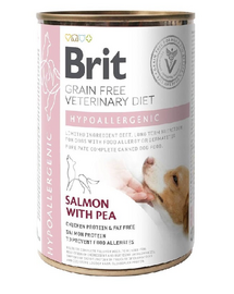 Veterinary Diet Hypoallergenic Salmon&Pea 400 g