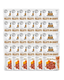 Care Fillets in gravy kaczka 24 x 85 g filety kaczki w sosie