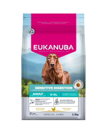 EUKANUBA Special Care Adult Dogs with Sensitive Digestion 2,3 kg hrană pentru câini adulți cu sistem digestiv sensibil