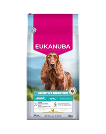 EUKANUBA Special Care Adult Dogs with Sensitive Digestion 12 kg hrană pentru câini adulți cu sistem digestiv sensibil