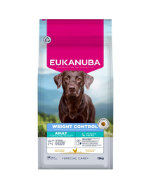 EUKANUBA Special Care Weight Control hrană uscată pentru câini adulți de talie mare, pentru controlul greutății 15 kg