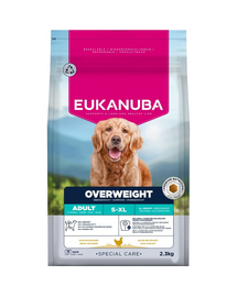 EUKANUBA Special Care Adult Overweight 2,3 kg hrană uscată pentru câini adulți supraponderali